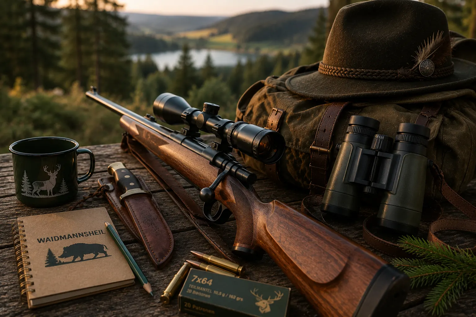 Jagd stilleben